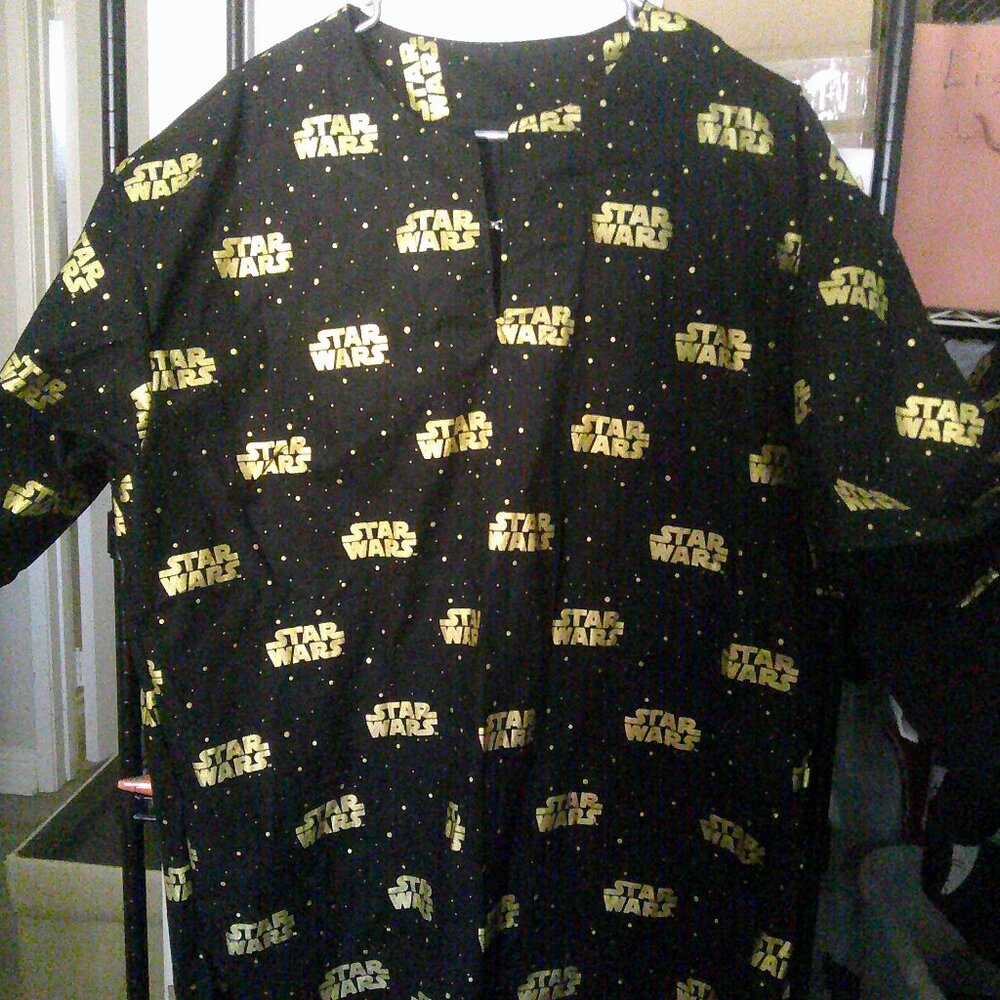 XL? Star Wars Gold Dashiki Style Shirt-Homemade-Unique!